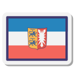 Флаг земли Шлезвиг-Гольштейн icon