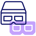 3d Glasses icon