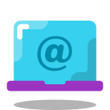 E-Mail на ноутбук icon