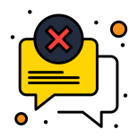 No Chatting icon