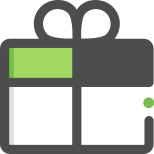 10-gift box icon