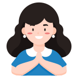 woman-girl-avatar-greeting-sawasdee-Thailand-welcome icon