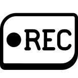 Grabación de video icon