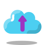 Upload to the Cloud icon