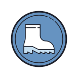 足の保護 icon