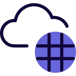 Global access on a cloud connected drive icon