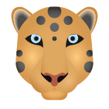 Leoparden-Emoji icon