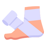 Plastered Foot icon