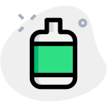 Decorative bottle for the thanksgiving festive season icon