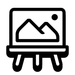 Easel icon