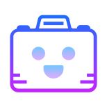顔のカメラアイコン icon
