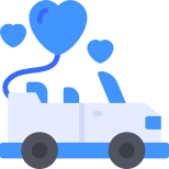 wedding car icon