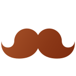 English Mustache icon