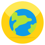 Globe icon