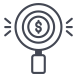 Search Dollar icon