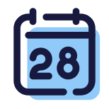 Kalender 28 icon