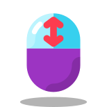 Scorrimento mouse icon