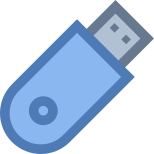 Карты памяти USB icon