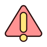 경고 신호 icon