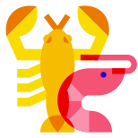 Crevettes et homard icon