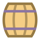 Barril de cerveja de madeira icon