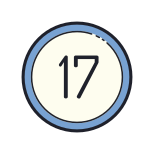 17 cercles icon