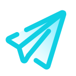 Aereo di carta icon