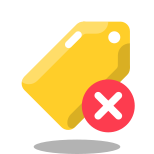 Remover etiqueta icon