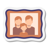 老式家庭照片 icon