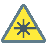 レーザー光線の危険性 icon