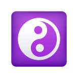 yin-yang-emoji icon