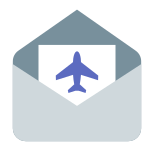 Reisebrief icon