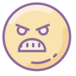 怒りの絵文字 icon