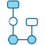 Flussdiagramm icon