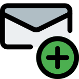 Send a new email icon