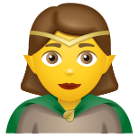 mujer elfa icon