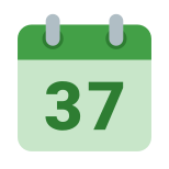 Календарная неделя 37 icon