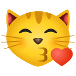 целующийся кот icon