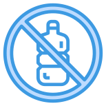 No Plastic Bottles icon