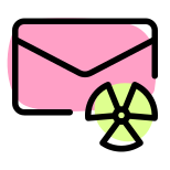 Passing the information to office department via email icon