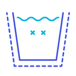 Machine Wash Warm icon