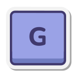 tecla g icon