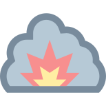 Rauchexplosion icon