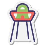 Chaise pour enfants icon