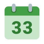 Calendar Week33 icon