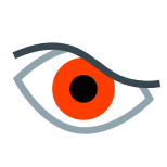 oeil en colère icon