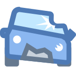 Crashed Car icon