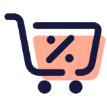 Promoción de carrito de compras icon