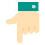 Hand Down Skin Type 1 icon