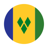 Saint Vincent And The Grenadines Circular icon